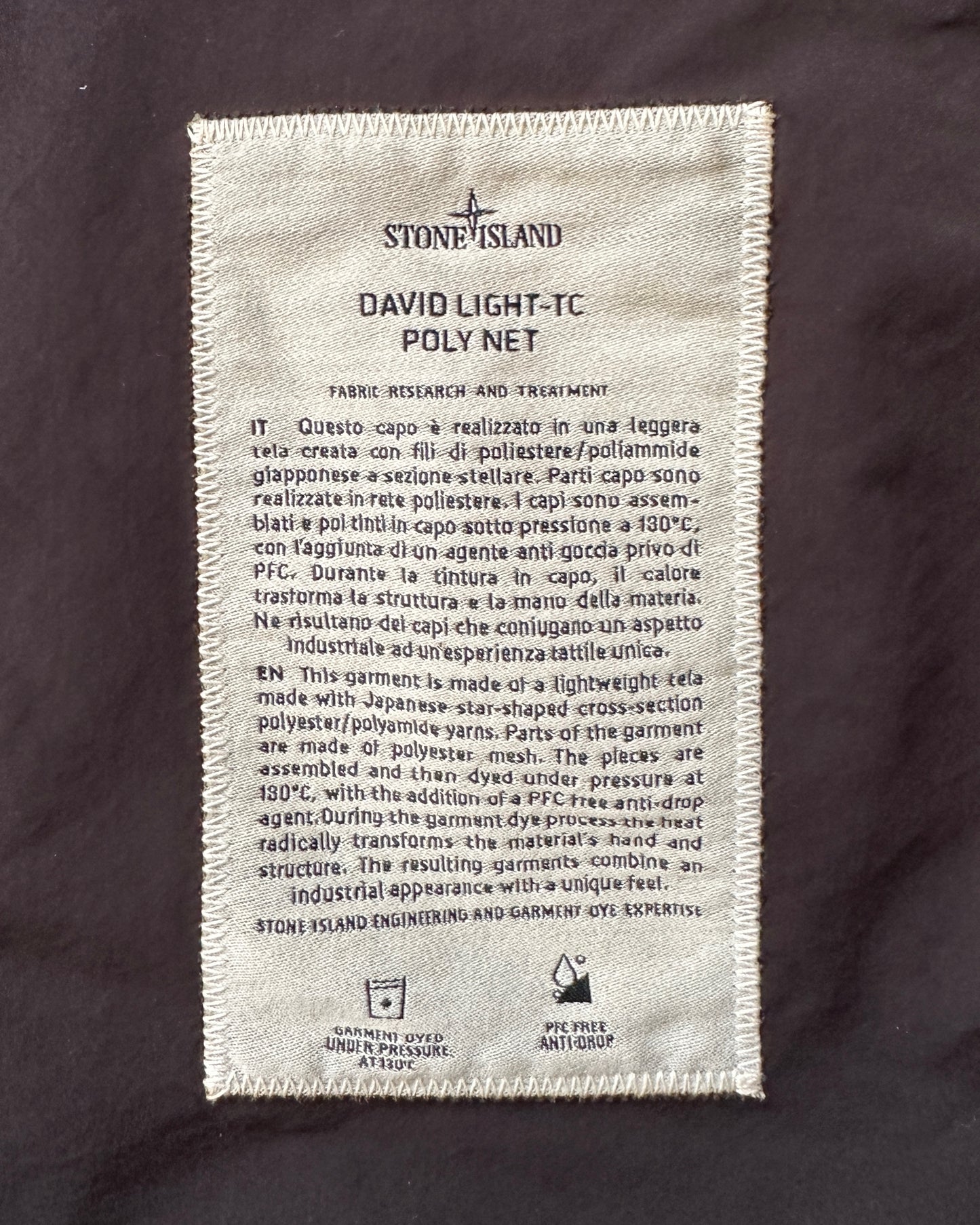 Stone Island 2024 David Light-TC Vest - L - Made in Italy