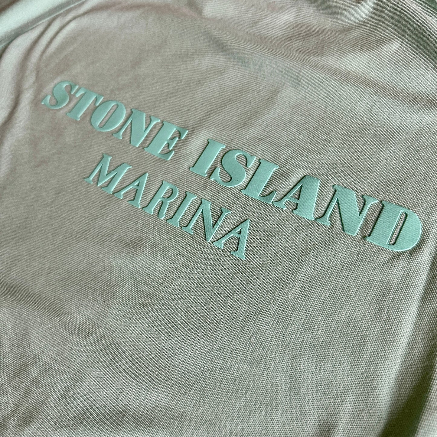 Stone Island Marina 2021 Cotton/Polyester Seaqual Yarn T-Shirt - L