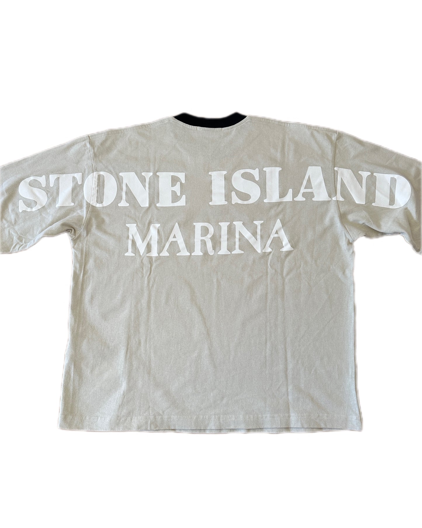 Stone Island Marina 2023 Backprint Cotton Longsleeve Shirt - L