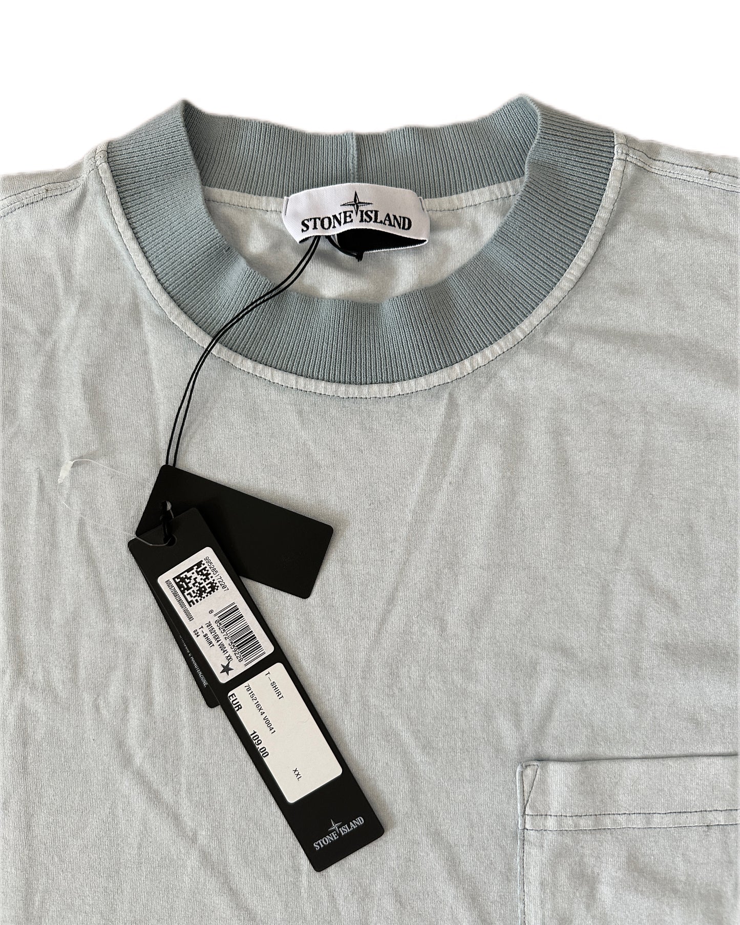 Stone Island Marina 2023 Reflective Print Logo T-Shirt BNWT - XXL - Made in Italy