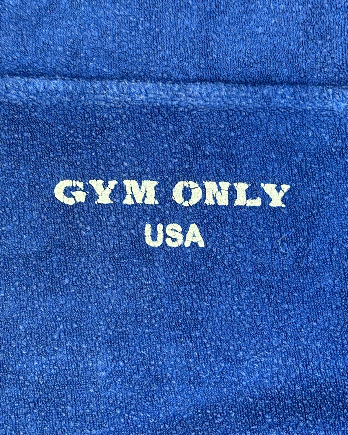 GYM ONLY USA Vintage 90s Bodybuilding Rag Top - XL