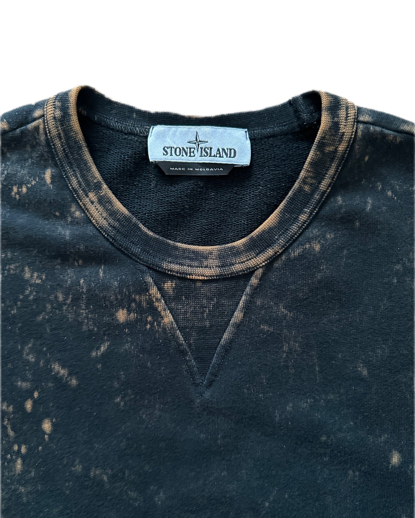 Stone Island 2022 Off-Dye Treatment Sweatshirt - M