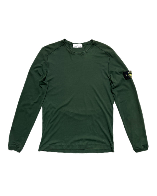 Stone Island 2016 Dark Green Longsleeve Shirt - L