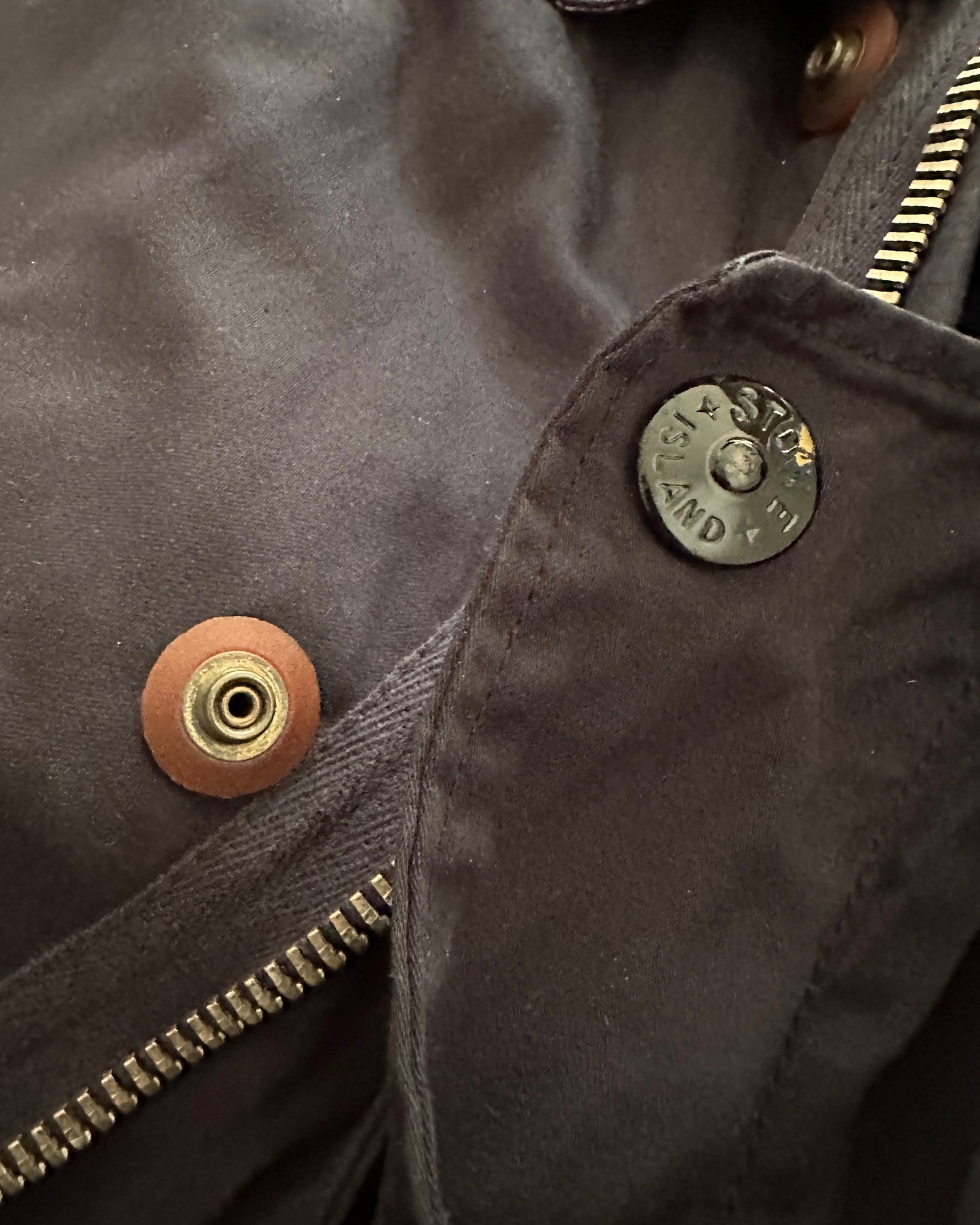 Stone Island 1994 Raso Gommato Dutch Rope Jacket - XL - Made in Italy