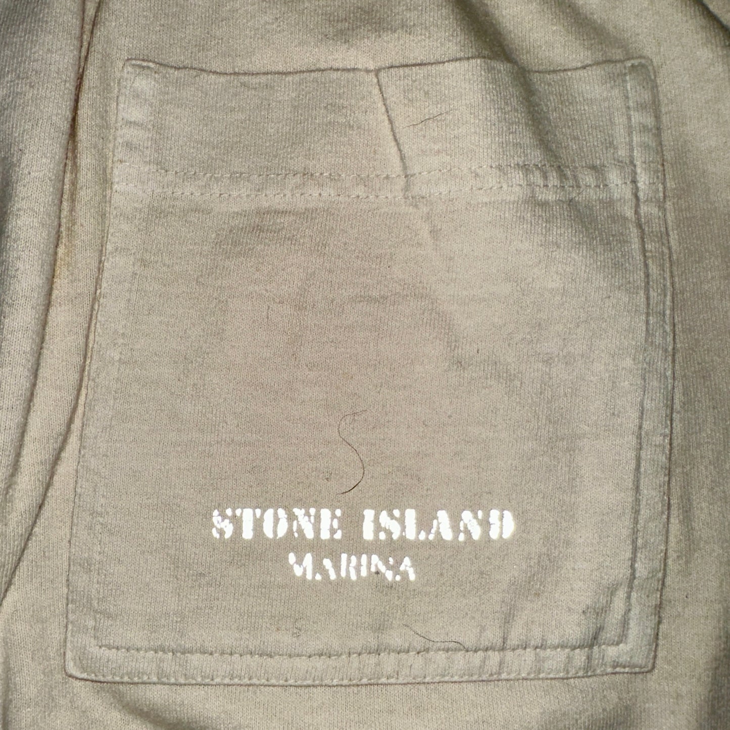 Stone Island Marina 1992 Reflective Print Cotton Pants - XXL - Made in Italy