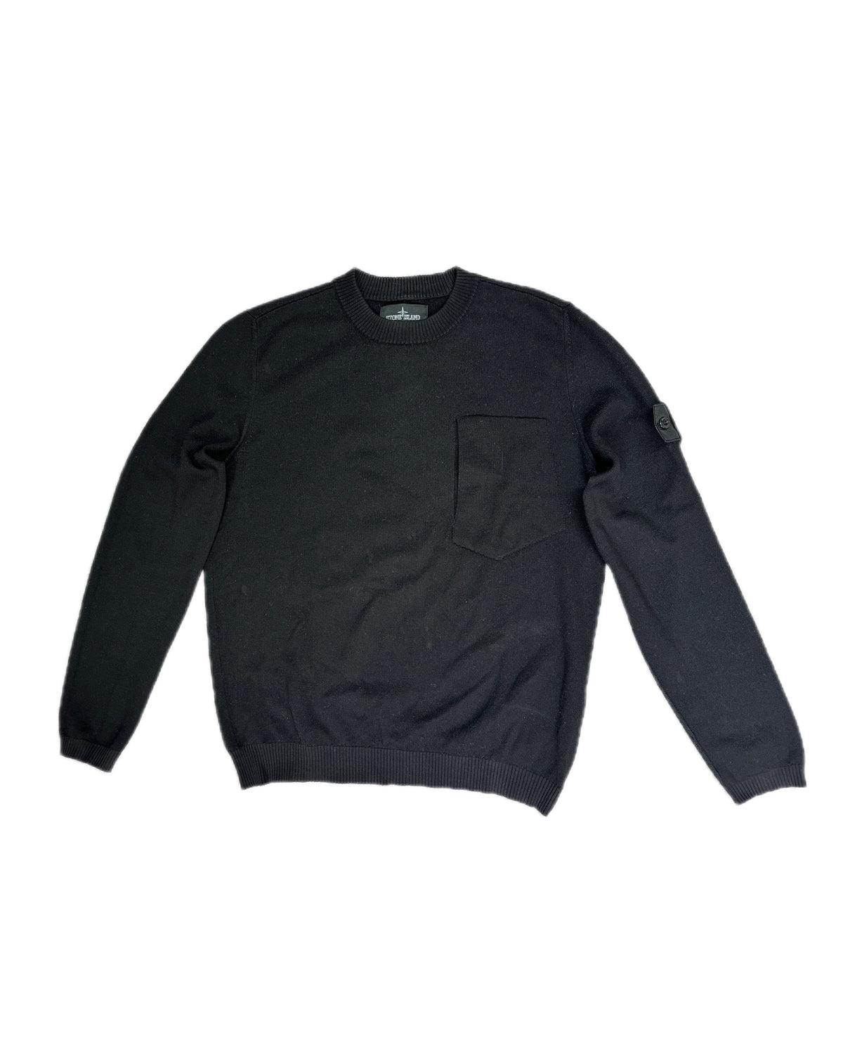 Stone Island Shadow Project 2017 Black Wool Sweater - L - Made in Italy