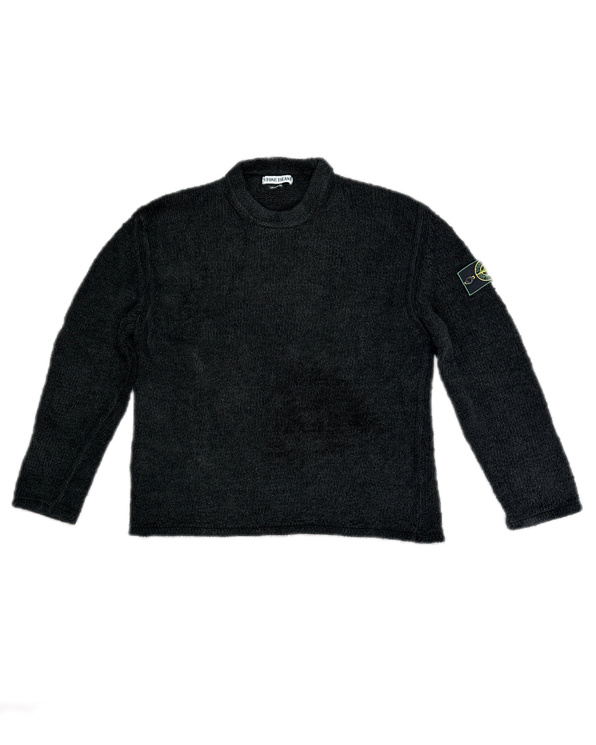 Stone Island 1998 Vintage Cotton Chenille Sweater - L - Made in Italy