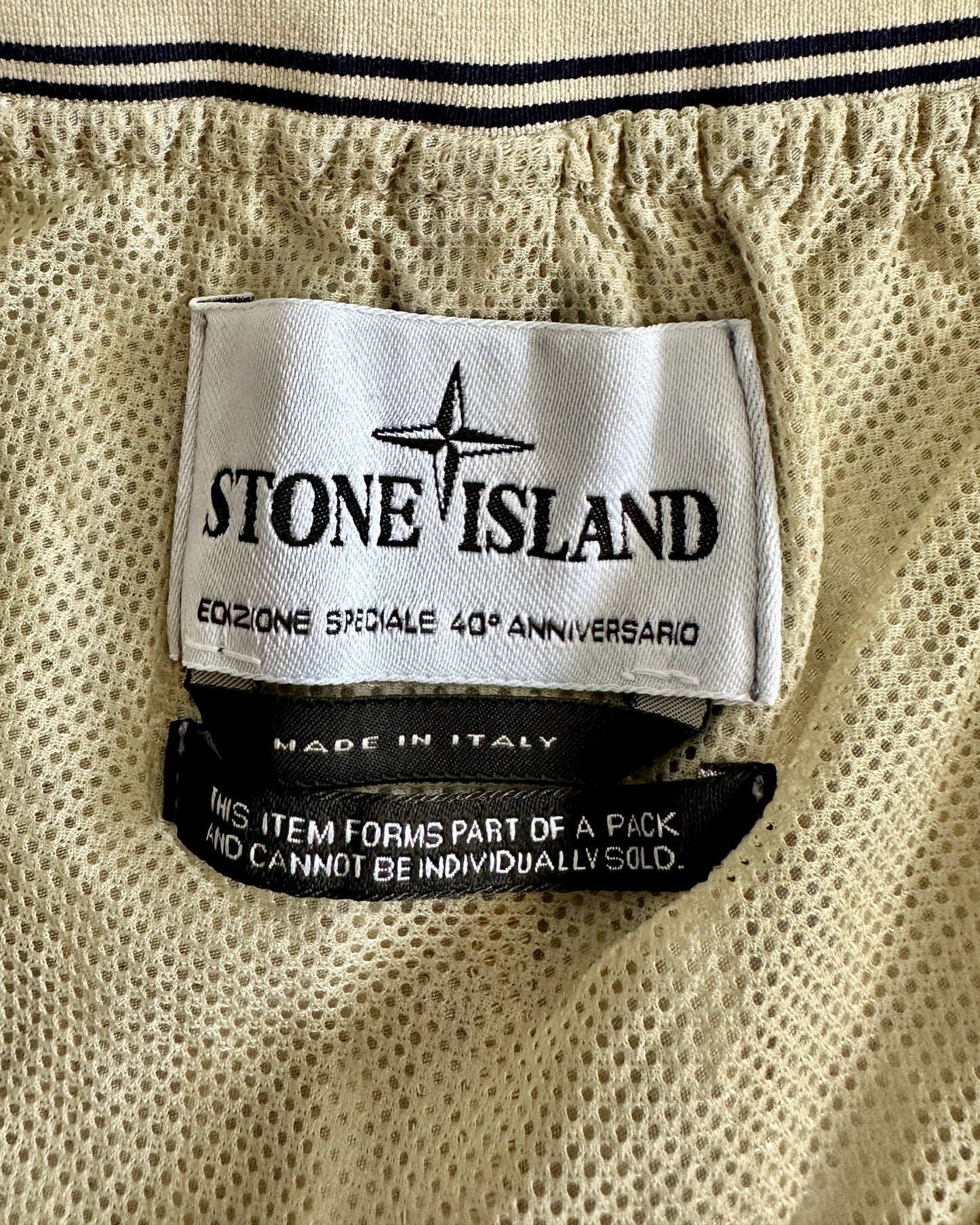 Stone Island 2022 40 Anni Kit 1985 Retro Swim Shorts - XXL - Made in Italy