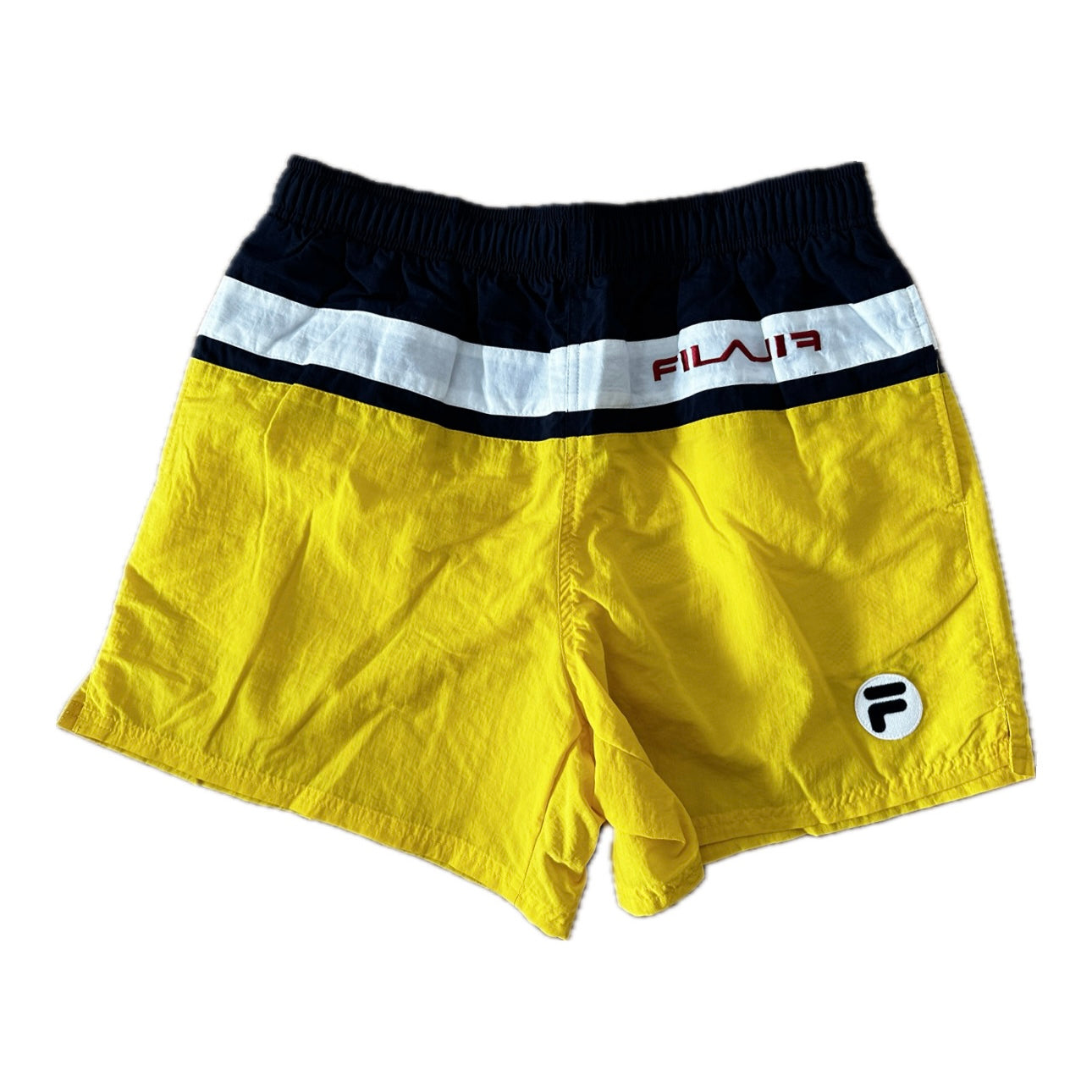 Fila Vintage Sports Shorts 1993 Yellow - 50 / M