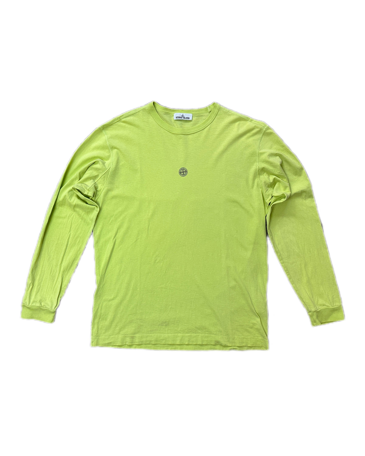 Stone Island 2019 Lime Longsleeve Shirt - XXL