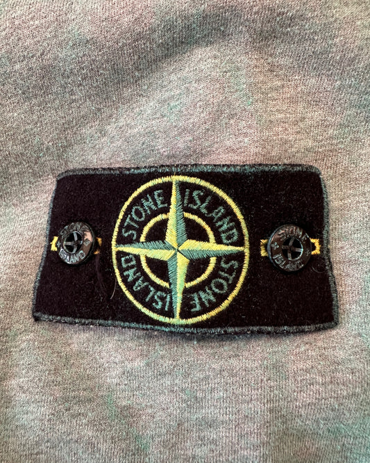 Stone Island 2020 Dust Colour Treatment Teal Sweatshirt - XXL