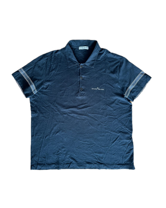Stone Island 2008 Cotton Polo Shirt - 3XL (fits XL(XXL) - Made in Italy