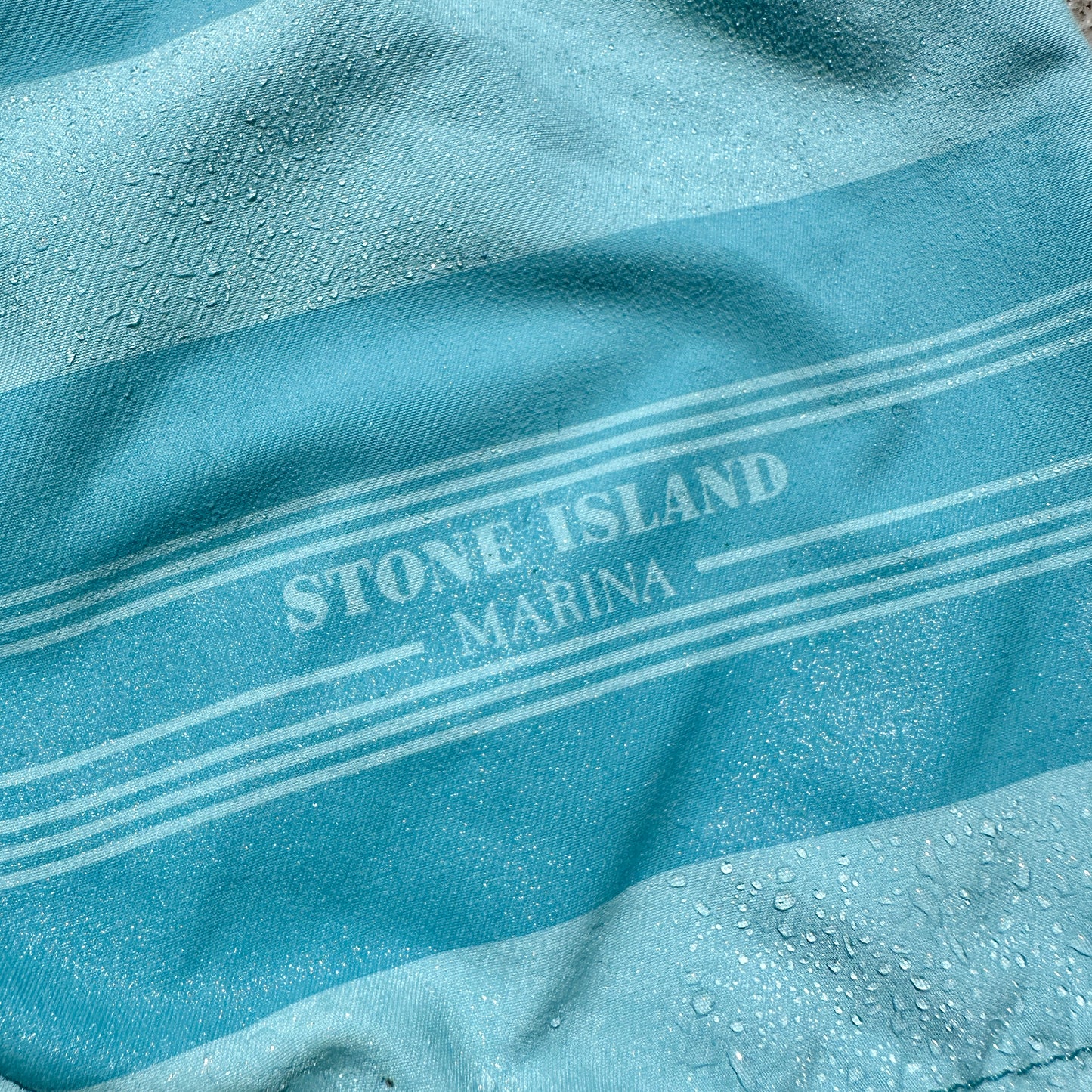 Stone Island Marina 2017 Water Reactive Print Swim Shorts - L