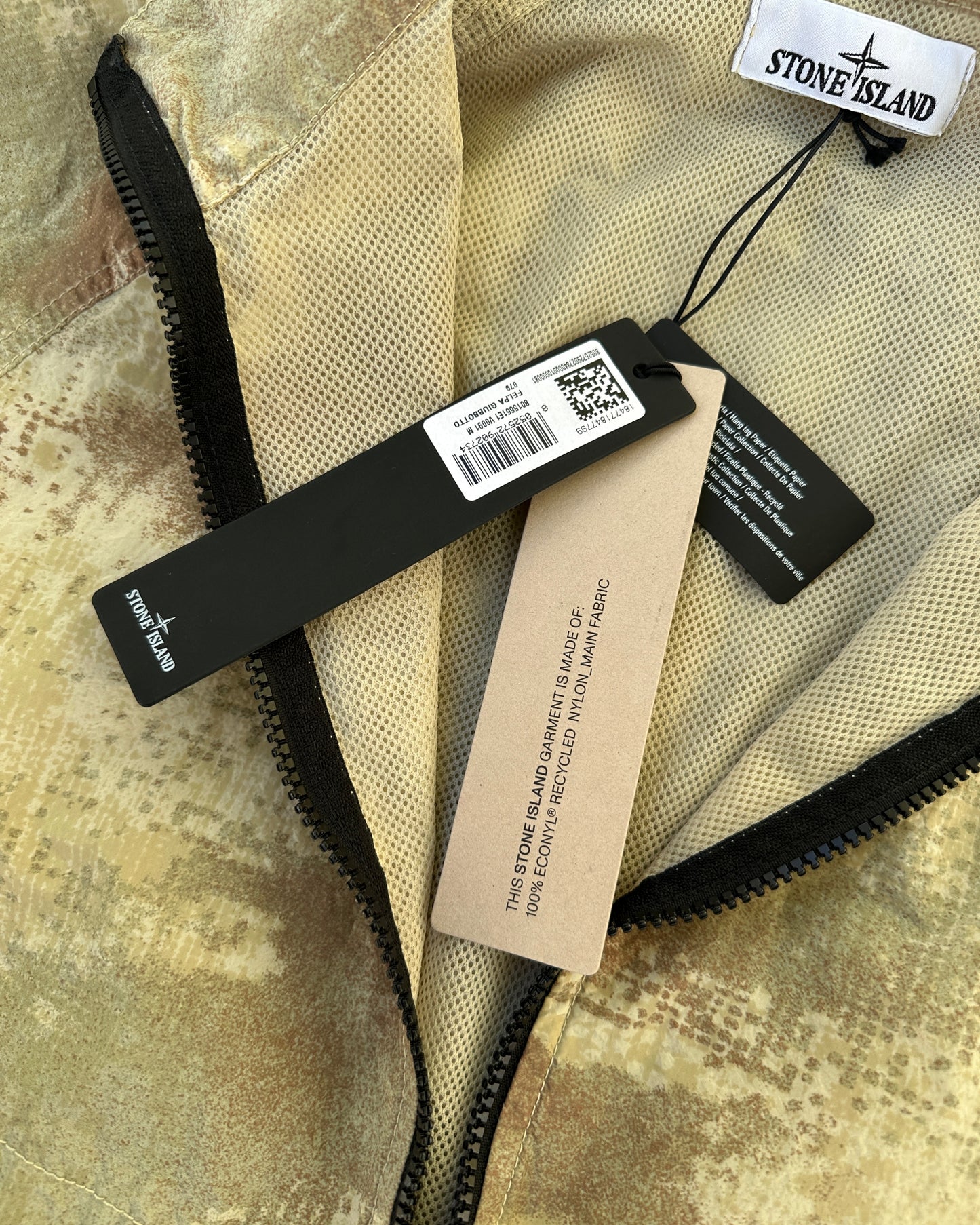 Stone Island 2024 Dissolving Grid Camo Jacket BNWT - M