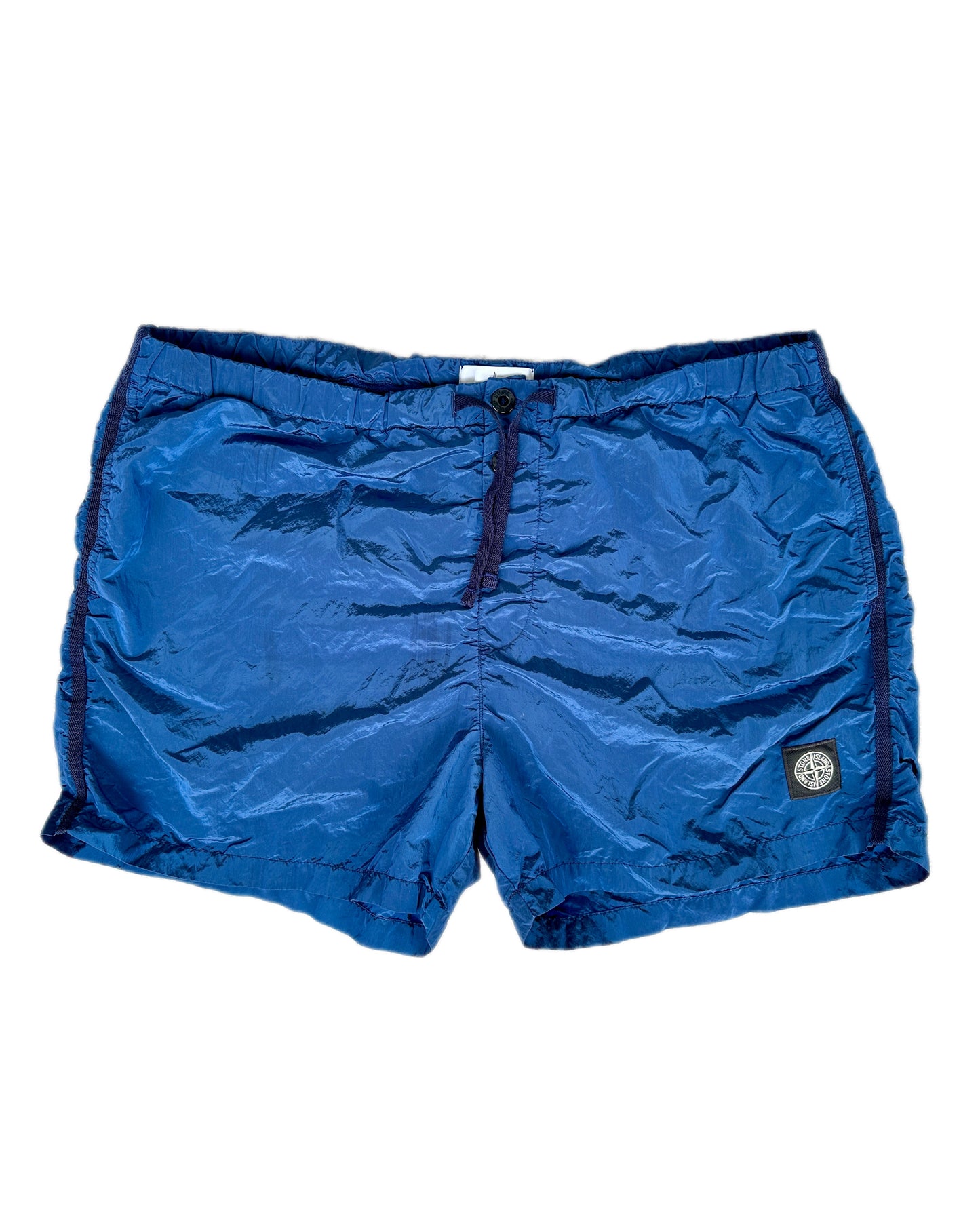 Stone Island 2019 Nylon Metal Navy Swim Shorts - XXL