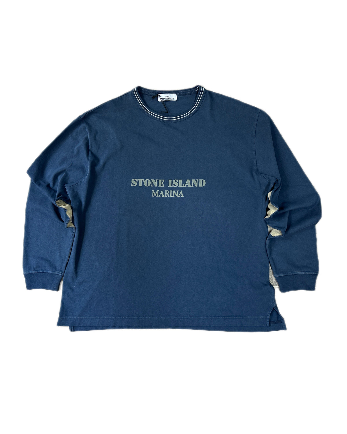 Stone Island Marina 2024 Old Treatment Longsleeve Shirt - XXL