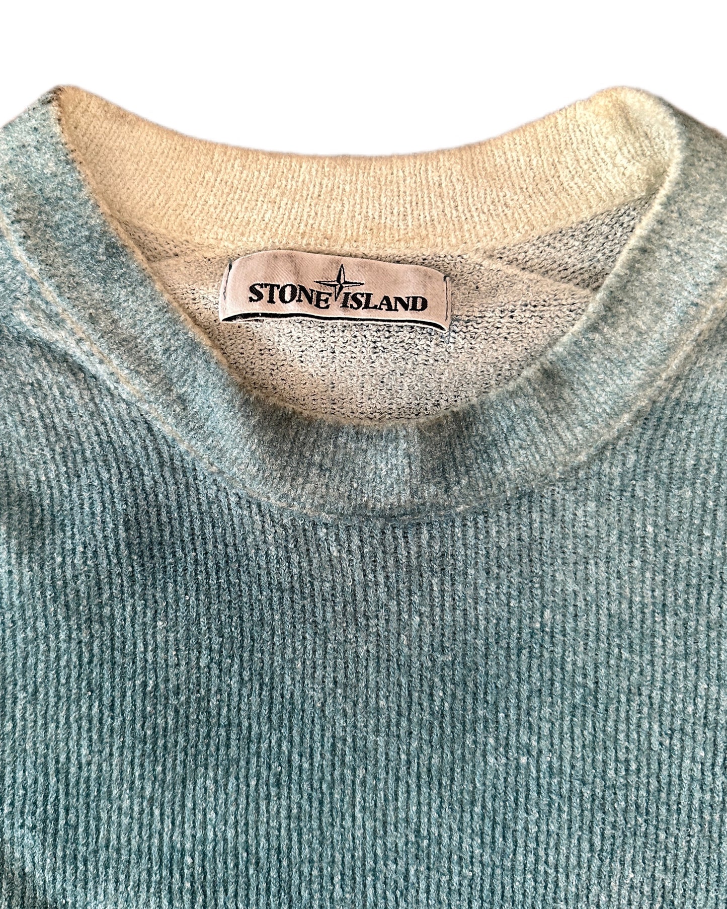 Stone Island 2020 Handsprayed Knit Sweater - L - Made in Italy