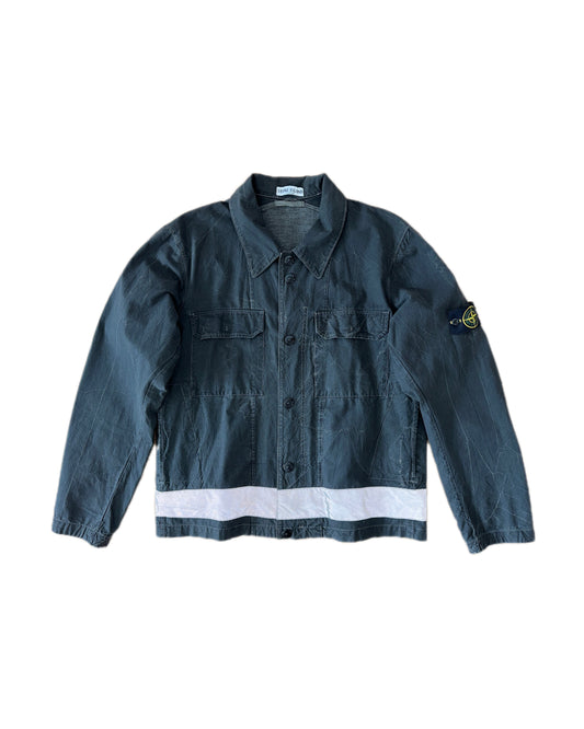 Stone Island 2006 Reflective Panel Work Jacket - XL - Made in Italy
