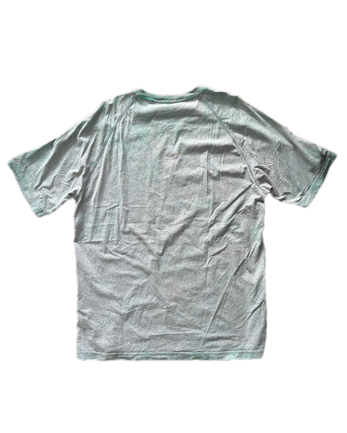 Stone Island 2020 Dust Color Treatment Cotton Teal T-Shirt - XXL