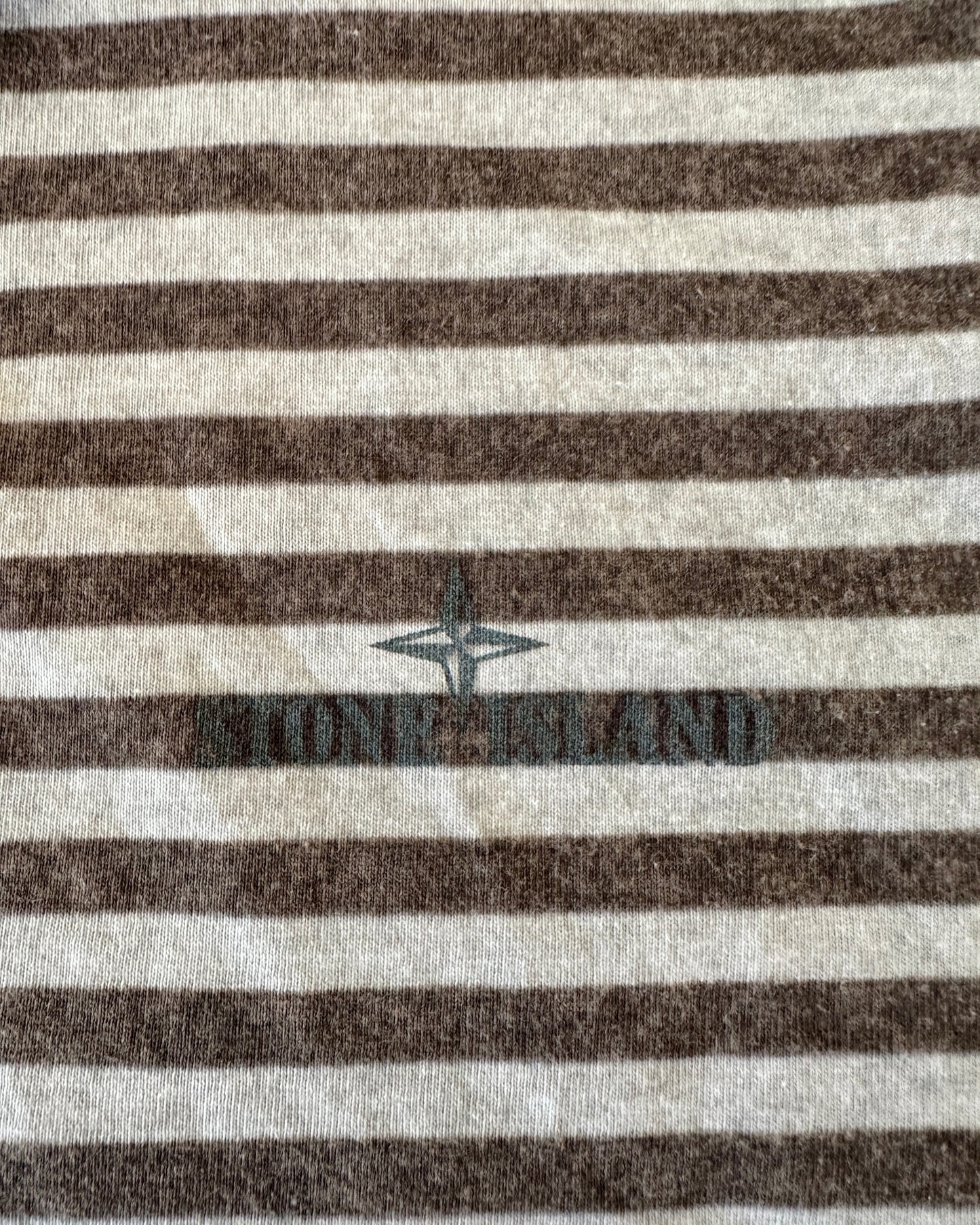 Stone Island 2007 Paul Harvey Striped Polo Shirt - XL - Made in Italy