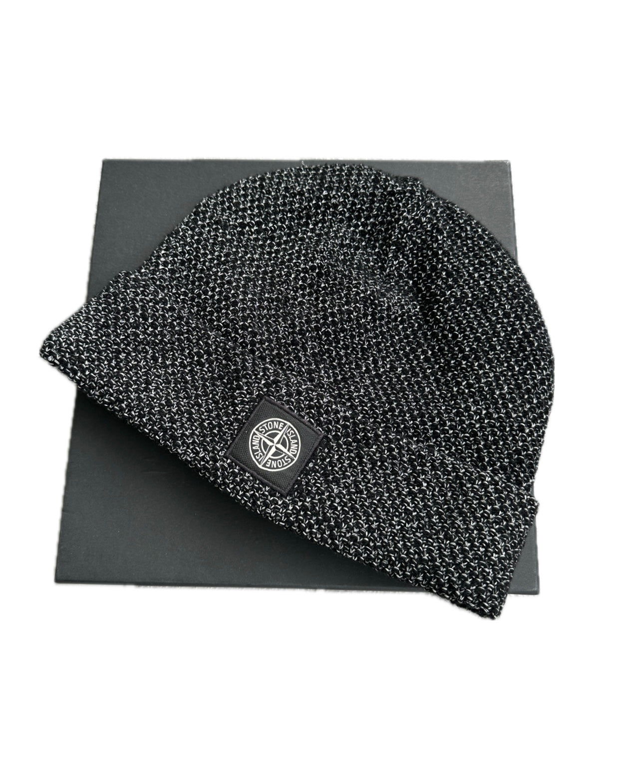 Stone Island 2019 Reflective Knit Wool Hat - Onesize - Made in Italy