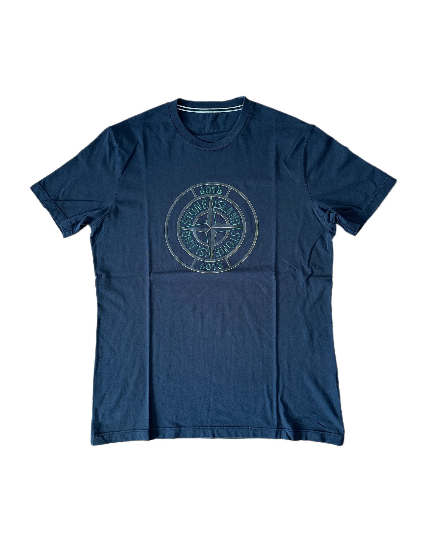 Stone Island 2014 Black 3D Print T-Shirt - XL - Made in Italy