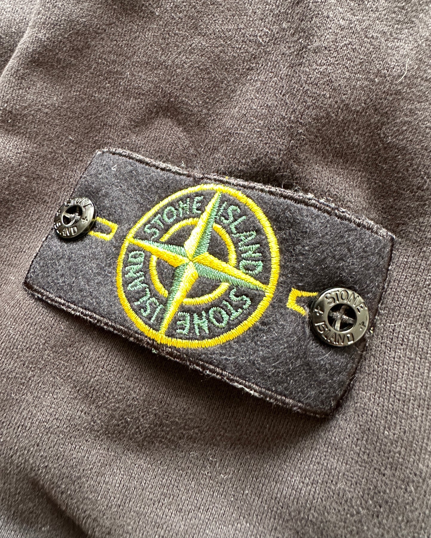 Stone Island 2022 Black Hooded Sweatshirt - XXL