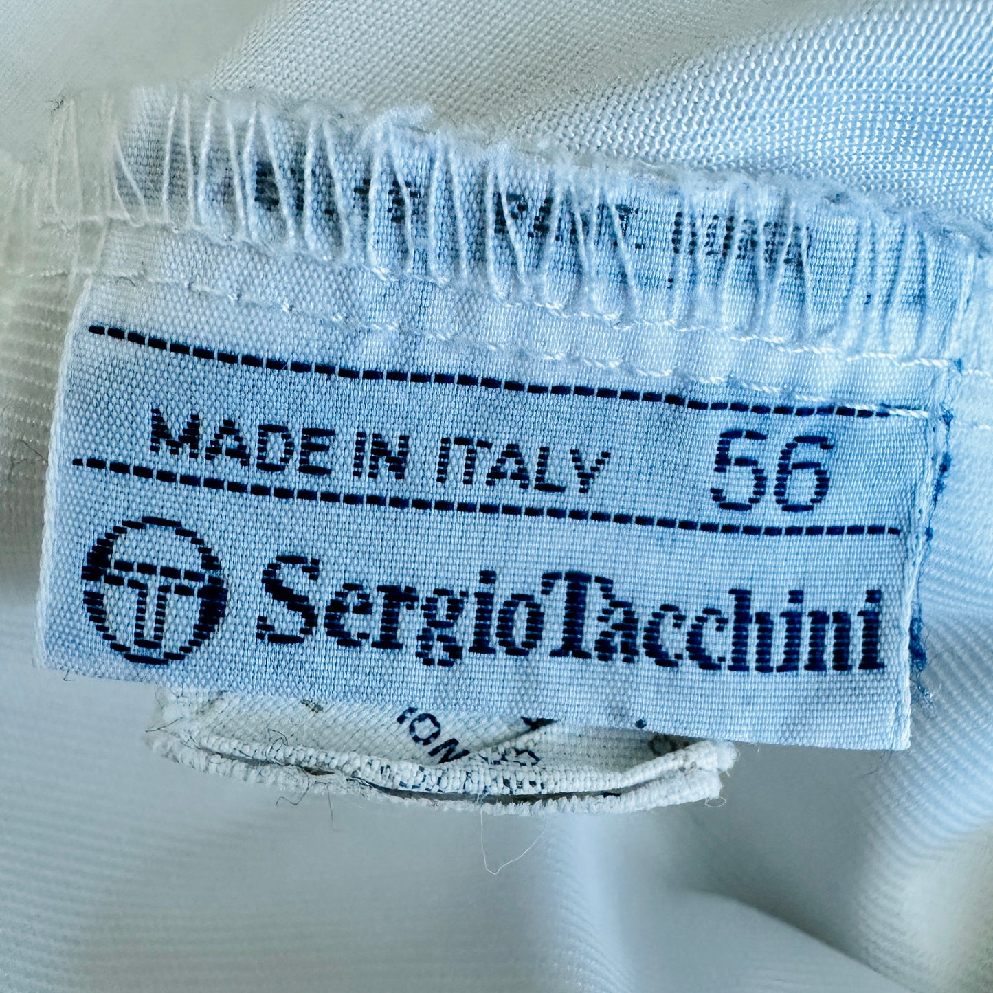 Sergio Tacchini 80s Vintage White Shorts - XL - Made in Italy