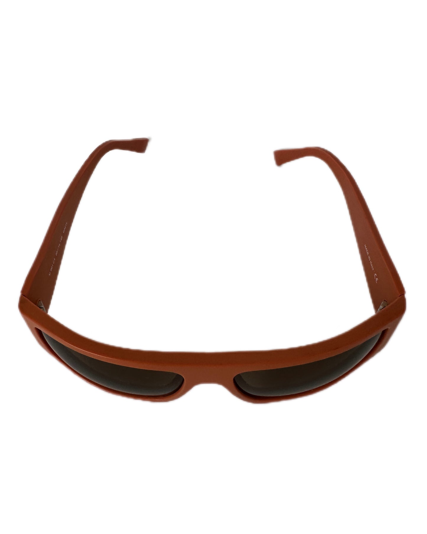 Stone Island 2013 SI 001 Sanded Acetate Orange Zeiss Sunglasses - Made in Italy