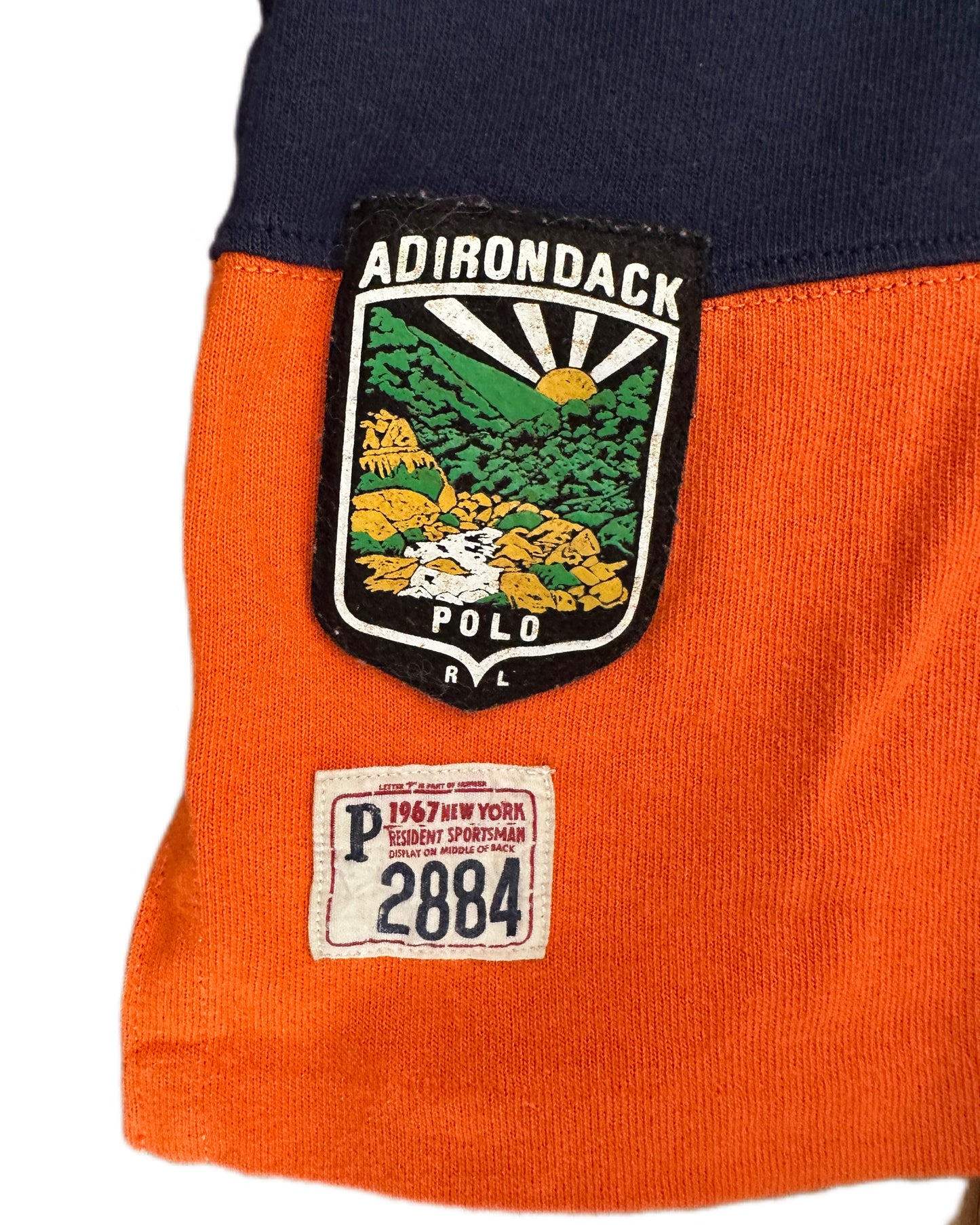 Polo Ralph Lauren 90s Retro Adirondack Sportsman Rugby Sweatshirt - XXL