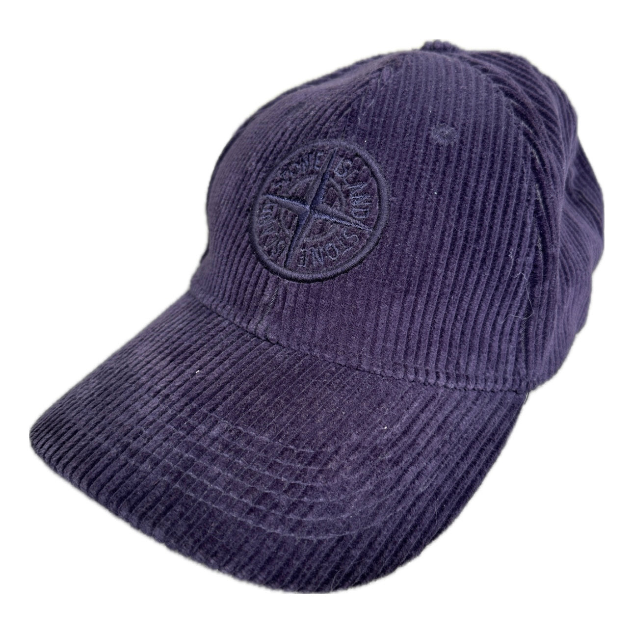 Stone Island 2018  6 Panel Purple Corduroy  Cap - XL