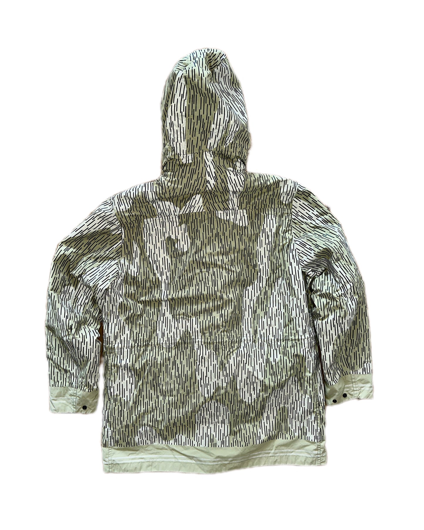 Stone Island 2021 Naslan Light Rain Camo Reflective Parka - XL - Made in Italy