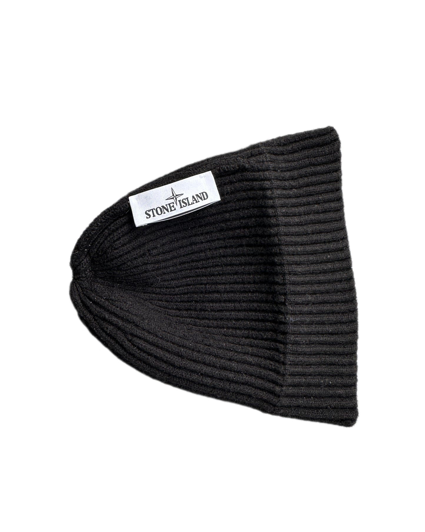 Stone Island 2013 Black Cotton Beanie - Onesize - Made in Italy