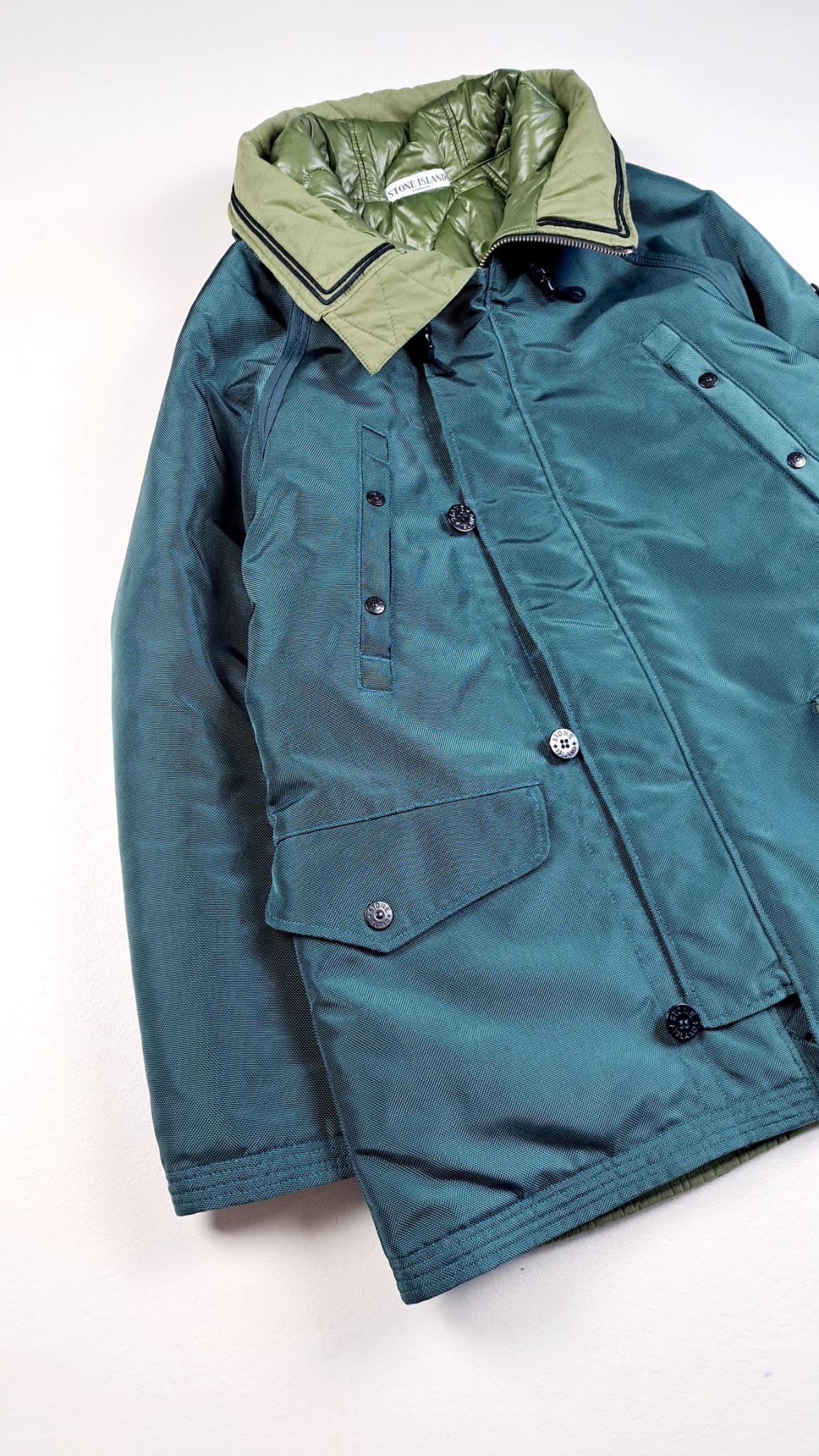 Stone Island 2010 Oxford Nylon Parka Jacket - XXL