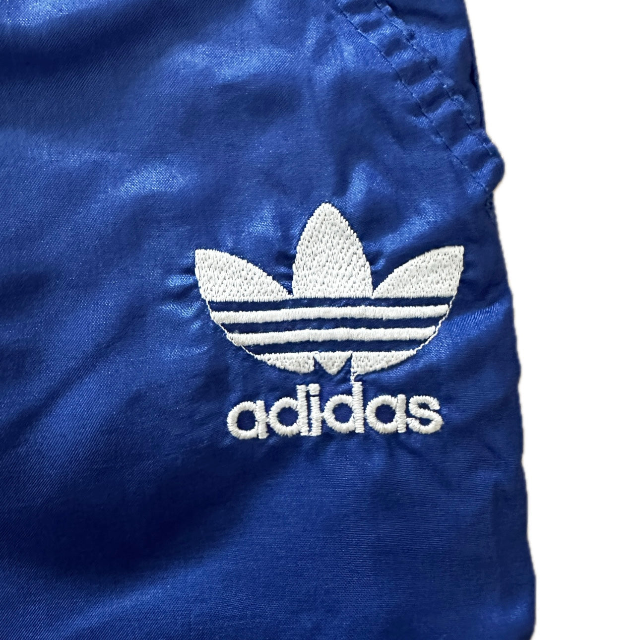 Adidas Vintage 80s Track Pants - Royal Blue - 10 / 3XL