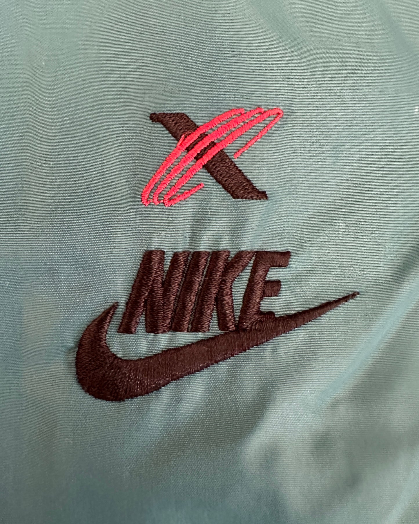 Nike Cross Training 1991 Teal Double Layer Soft Shell Jacket  - L