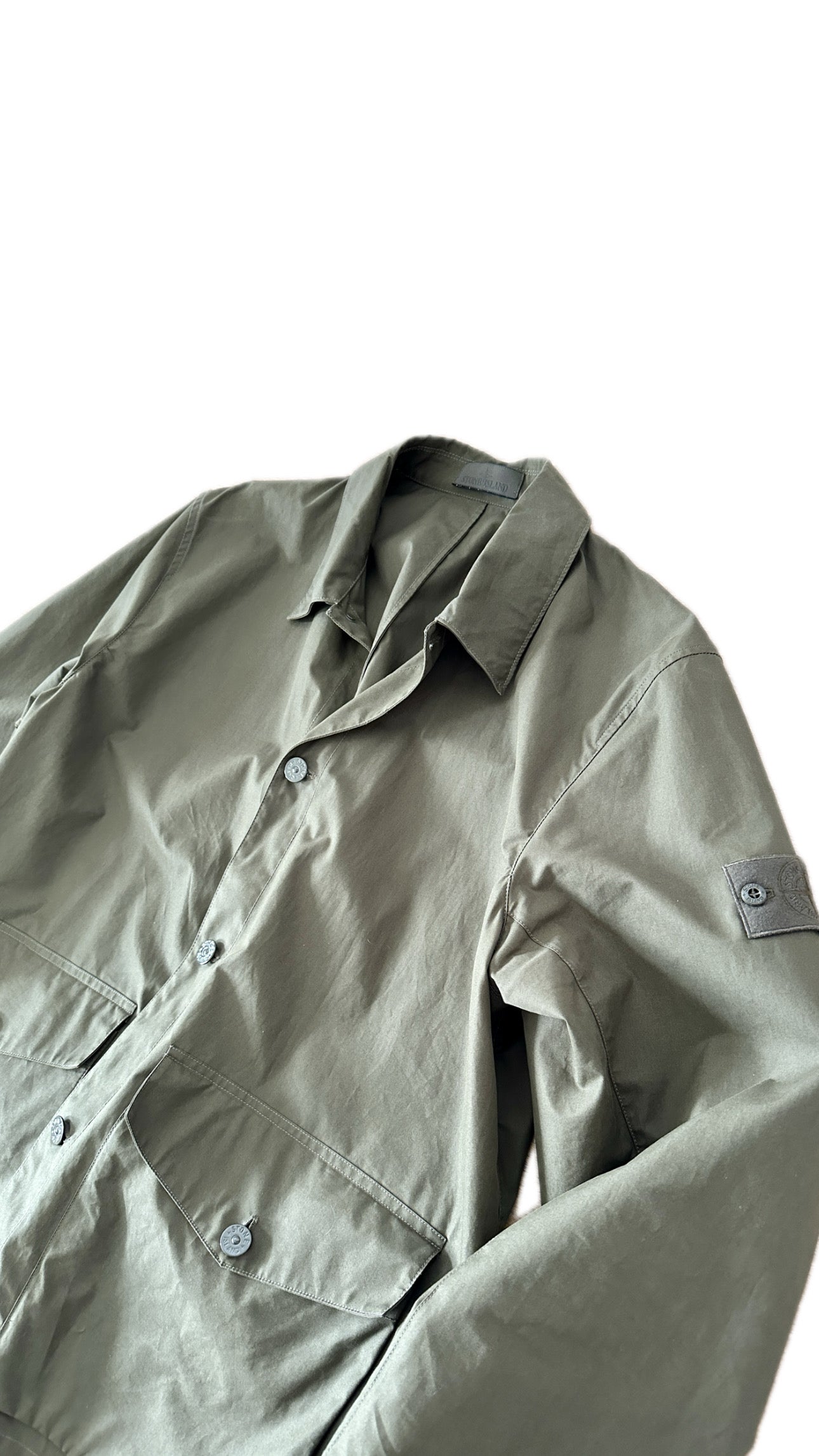 Stone Island Ghost Piece 2023 O-Ventile Jacket - 3XL - Made in Italy