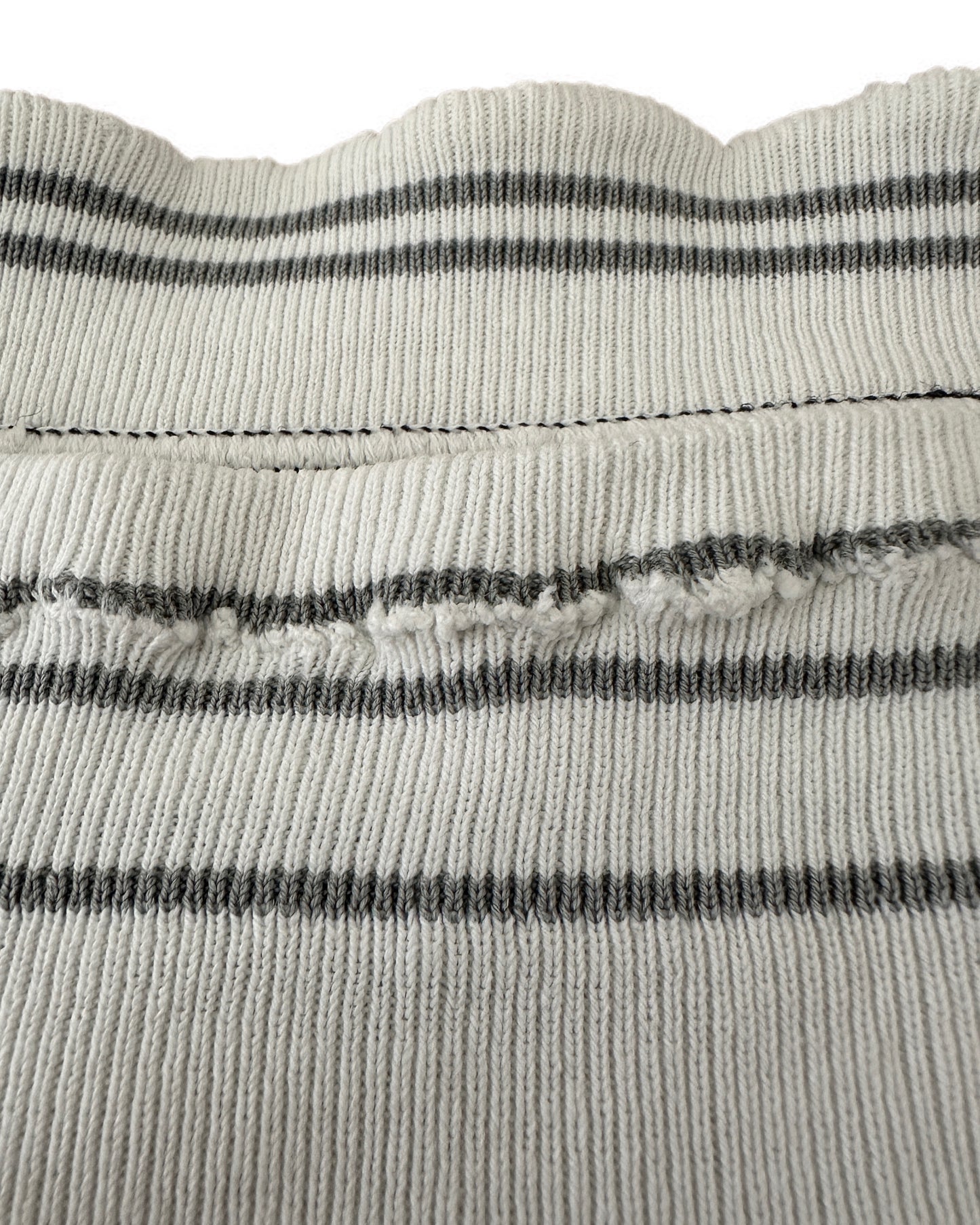 Stone Island 80s Boatneck Striped Longsleeve Sweater - XL