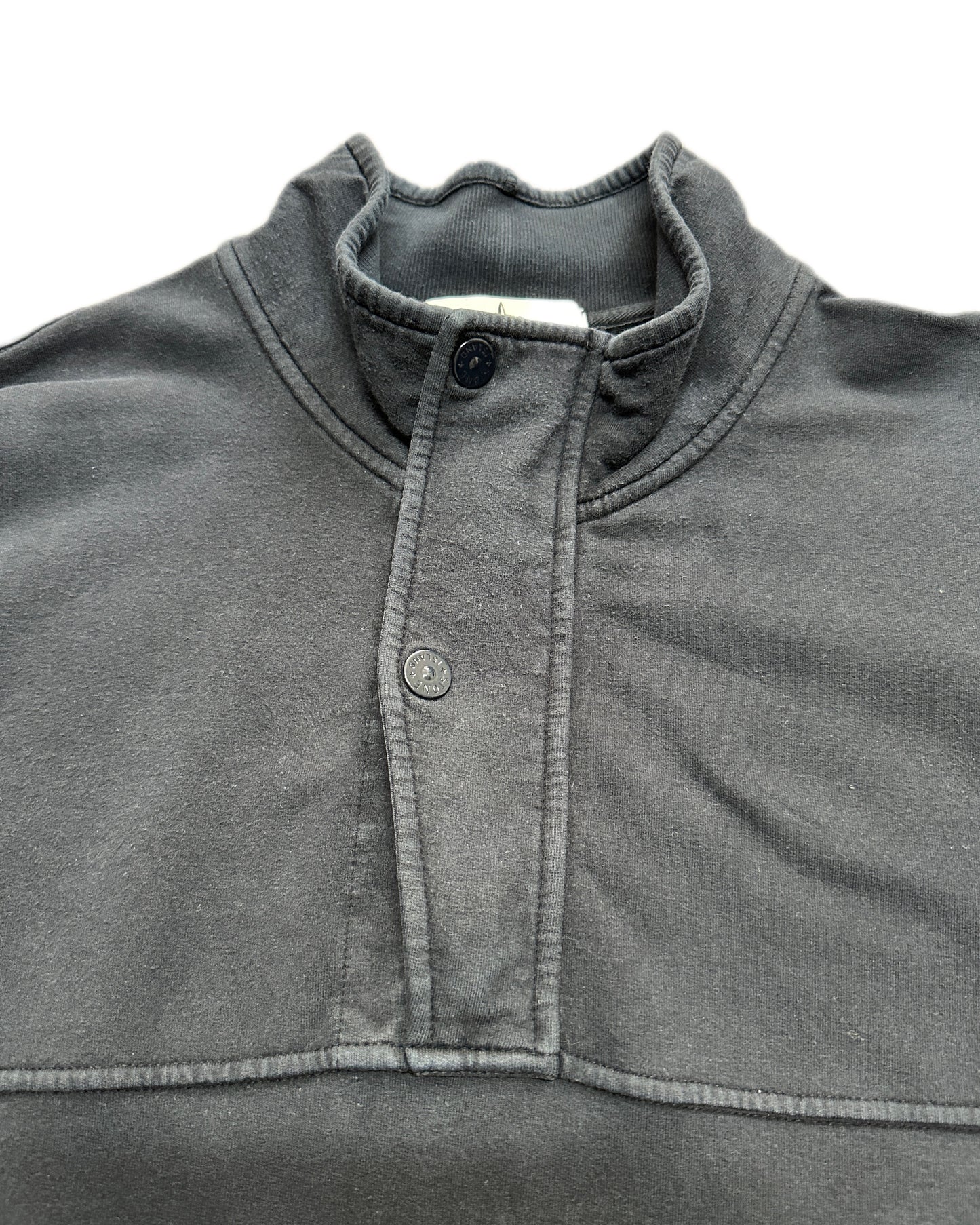 Stone Island 2013 Cotton Troyer Sweatshirt Navy - XXL - Made in Italy