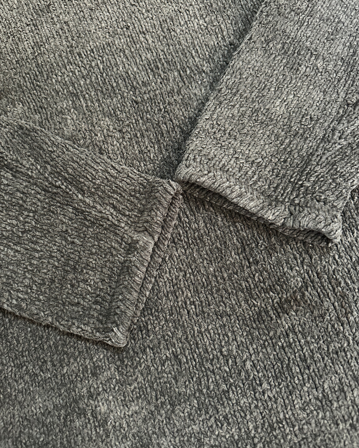 Stone Island 1998 Vintage Cotton Chenille Sweater - L - Made in Italy