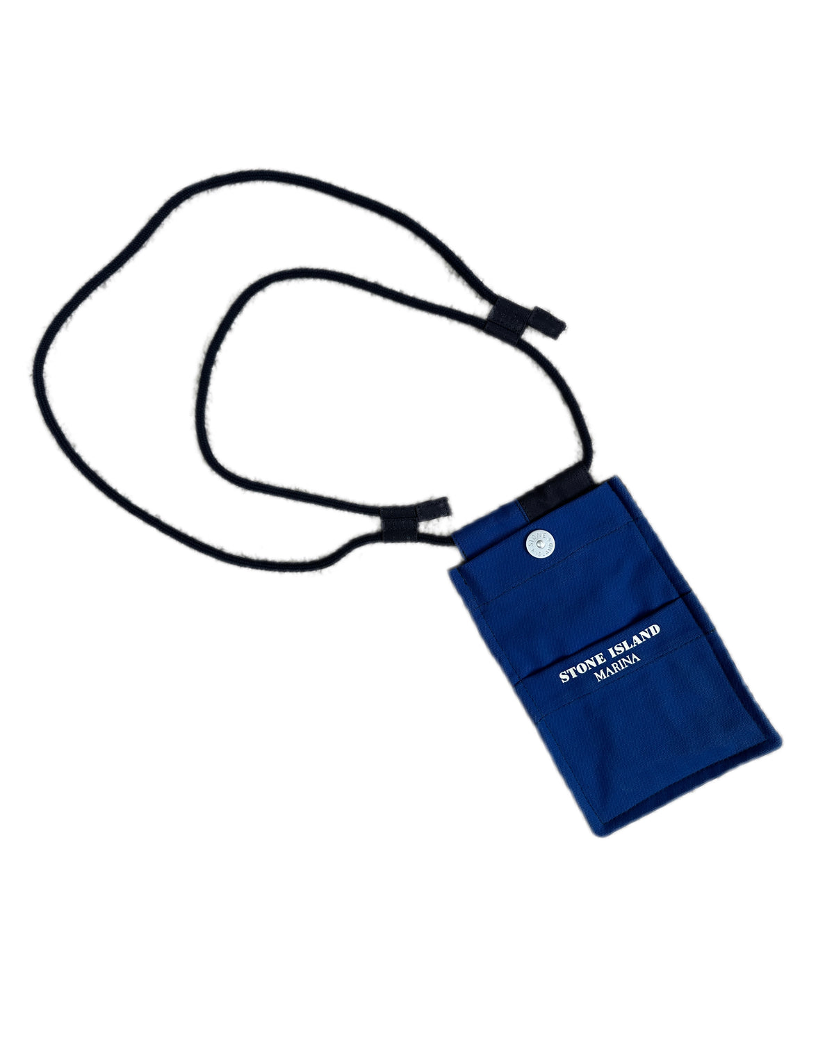Stone Island Marina 2024 Plated Cotton Canvas Pouch Bag
