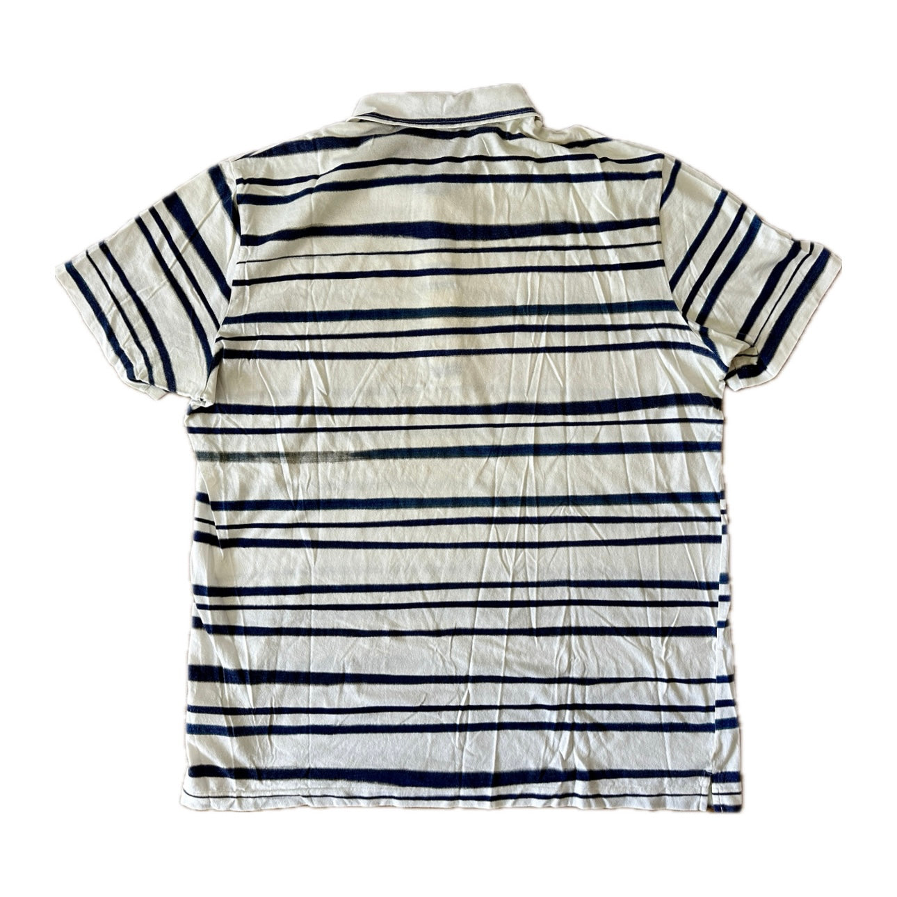 Stone Island 2010 Retro Stripe Polo Shirt- XXL