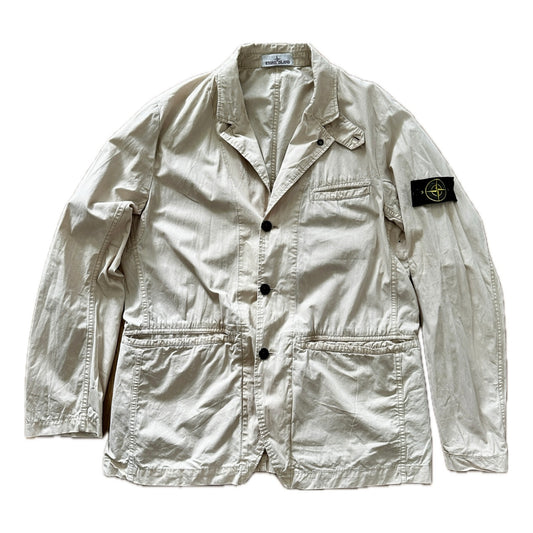 Stone Island 2014 Tela Smerigliata Blazer Jacket - XXL - Made in Italy