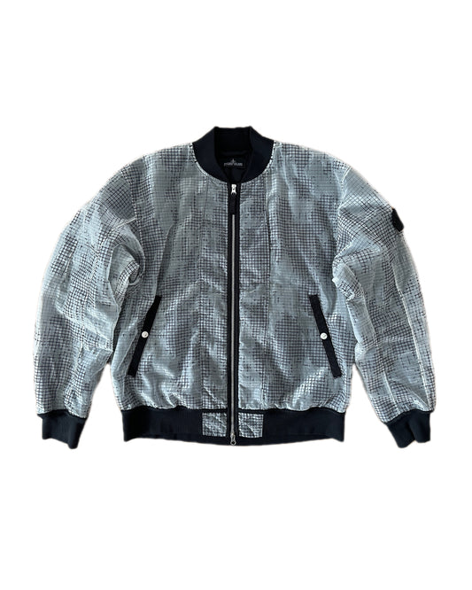 Stone Island Shadow Project 2023 Distorted Ripstop Organza-TC Bomber Jacket - XXL - Made in Italy