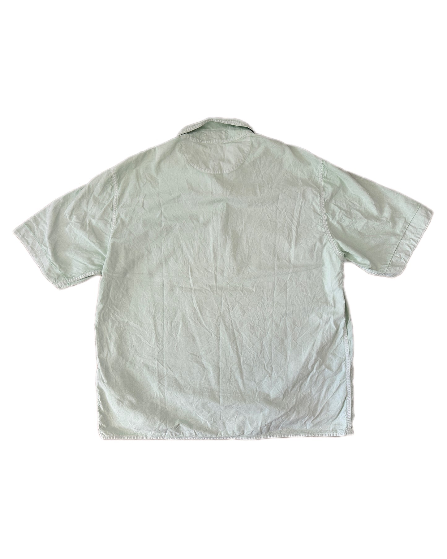 Stone Island Marina 2023 Reflective Print Overshirt Green Polo Shirt  - L - Made in Italy