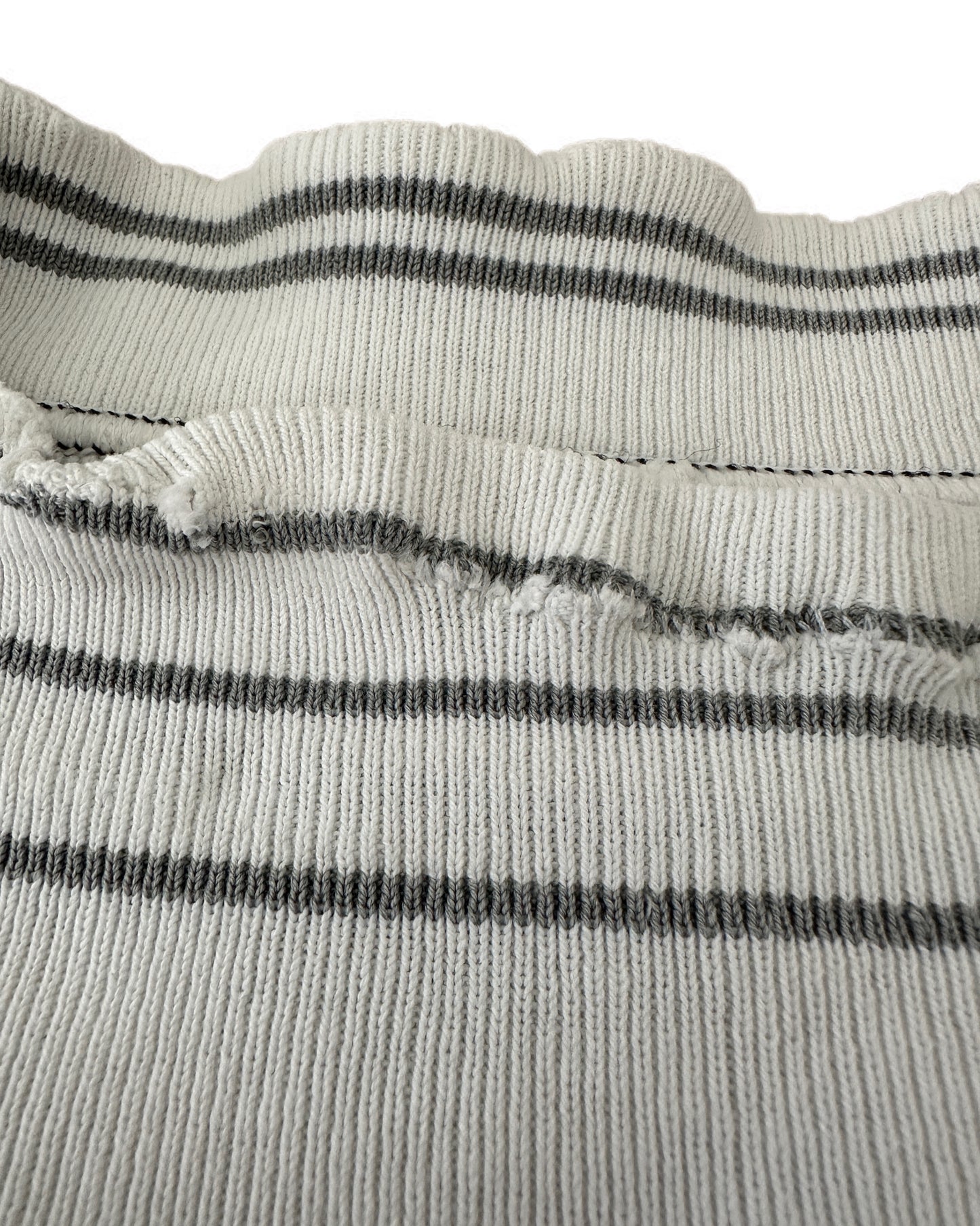 Stone Island 80s Boatneck Striped Longsleeve Sweater - XL