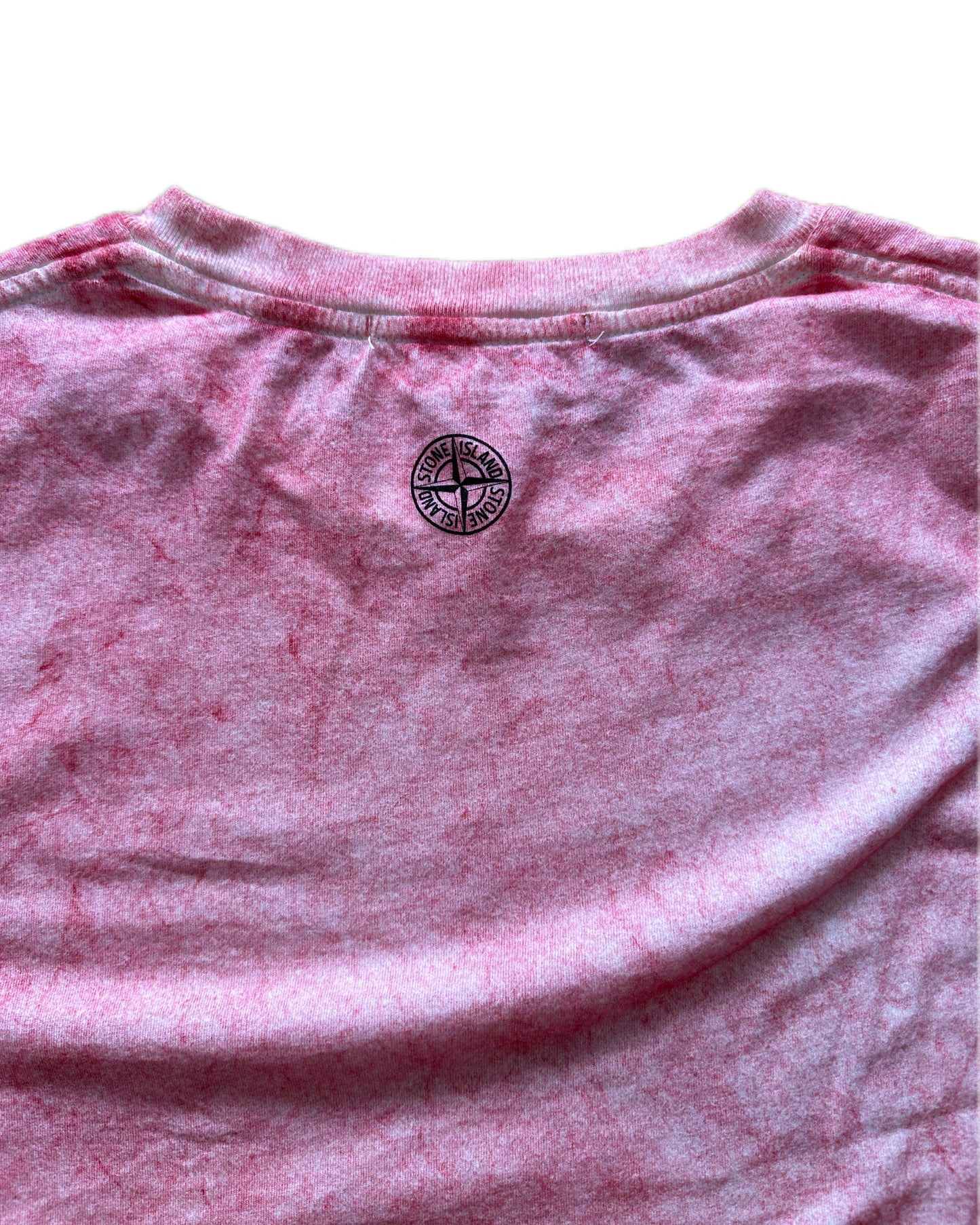 Stone Island 2017 Dust Colour Check Logo T-Shirt - L