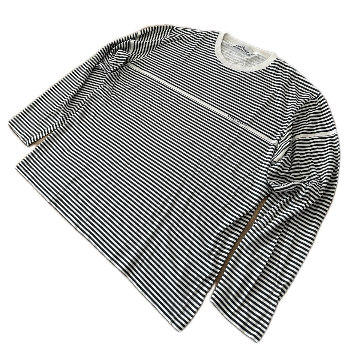 Stone Island Marina 2017 Stripes Longsleeve Shirt - XXL