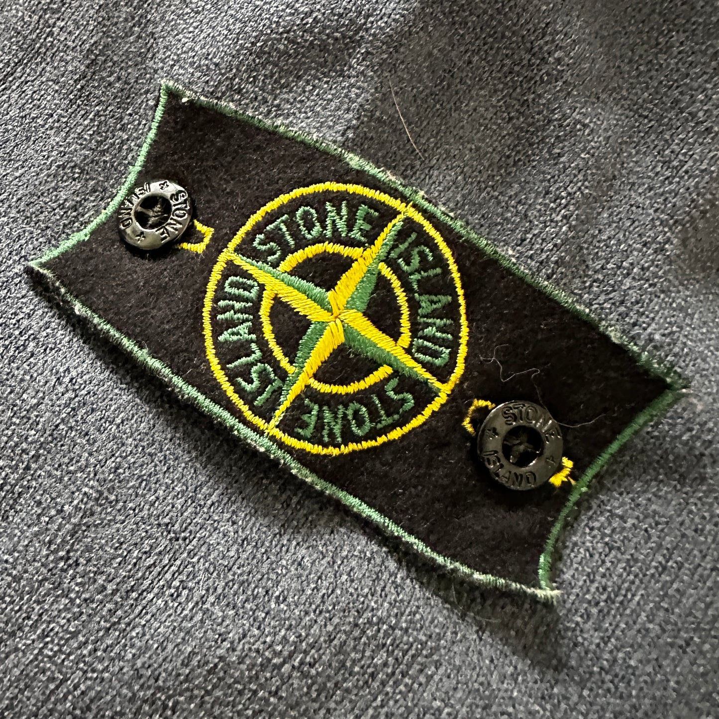 Stone Island 1994 Quarter Zip Sweatshirt - XXL - Made in Italy