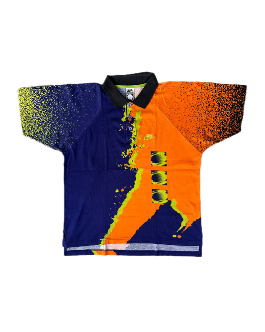 Nike Challenge Court 1991 Kiwi Polo Shirt - L